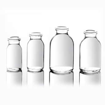 whole sizes USP Type I clear Injection glass Bottle pharmaceutical glass bottle