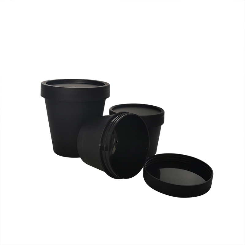 wholesale 100g Cosmetic empty pot vacuum pot colored 100ml pp cosmetic jar for PP plastic cosmetic jar