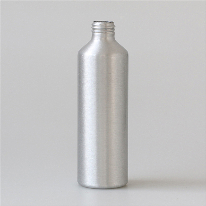 wholesale 100ml 300ml 500ml black cosmetic aluminum perfume spray pump bottle