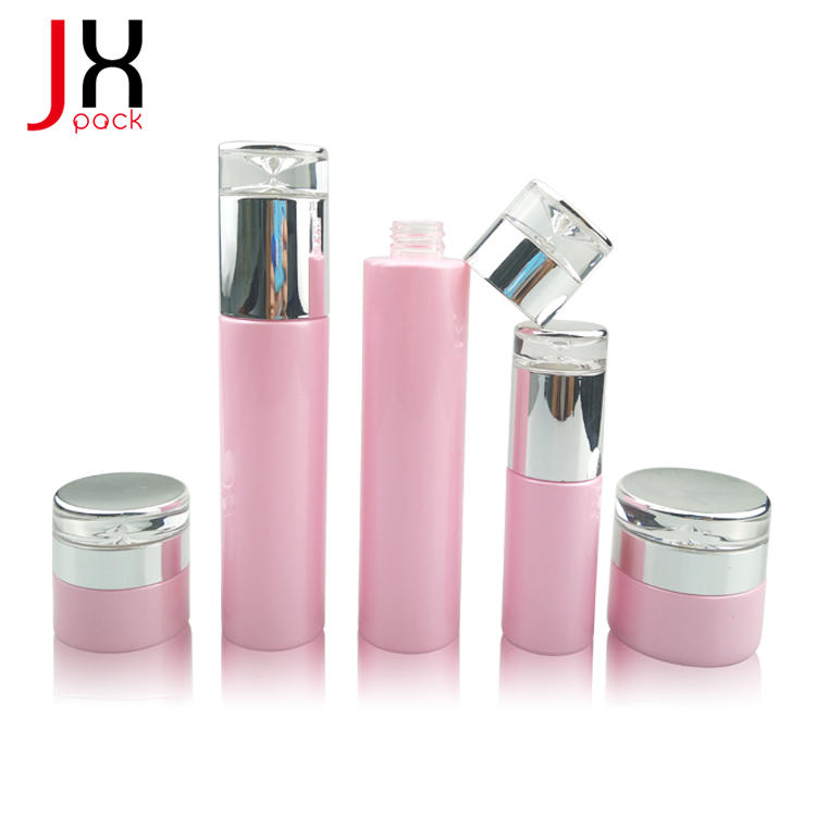 wholesale 100ml 50ml 30ml 30g body cream jar and lotion bottles cosmetic glass bottle set