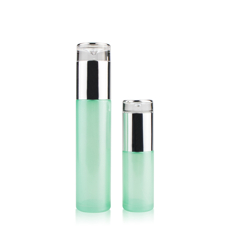 wholesale 100ml 50ml 30ml 30g body cream jar and lotion bottles cosmetic glass bottle set