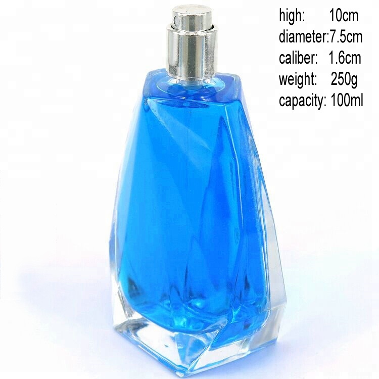 wholesale 100ml clear glass hydroponic aroma perfume bottle refill