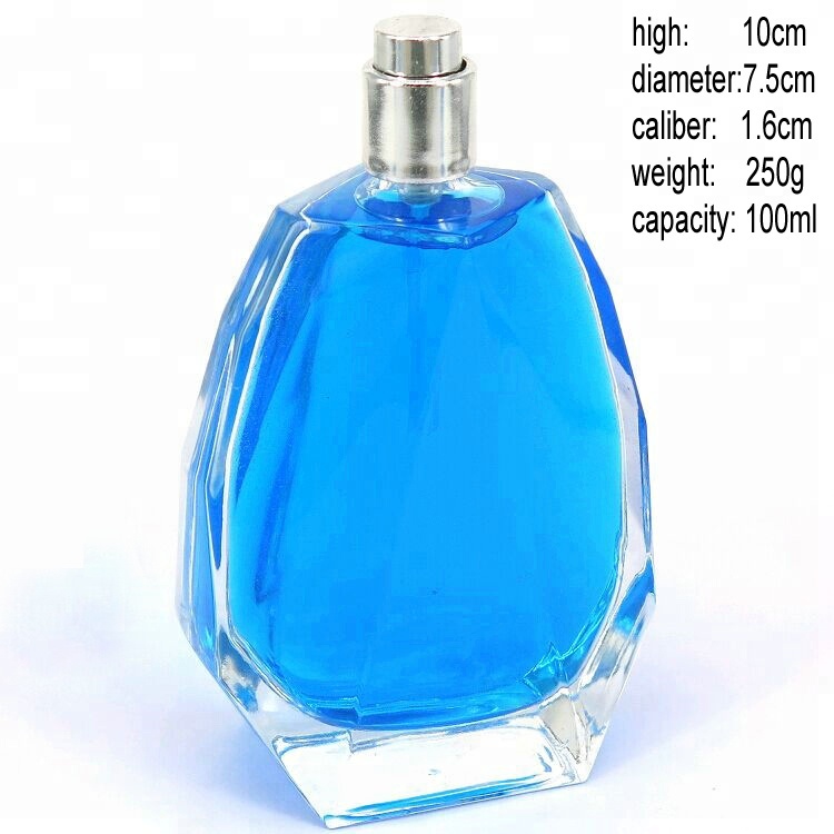 wholesale 100ml clear glass hydroponic aroma perfume bottle refill