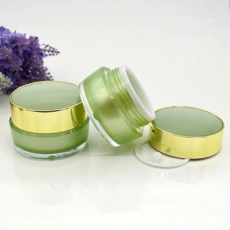 wholesale 10g 15g 30g small cream packaging container cosmetic jars with plastic lid