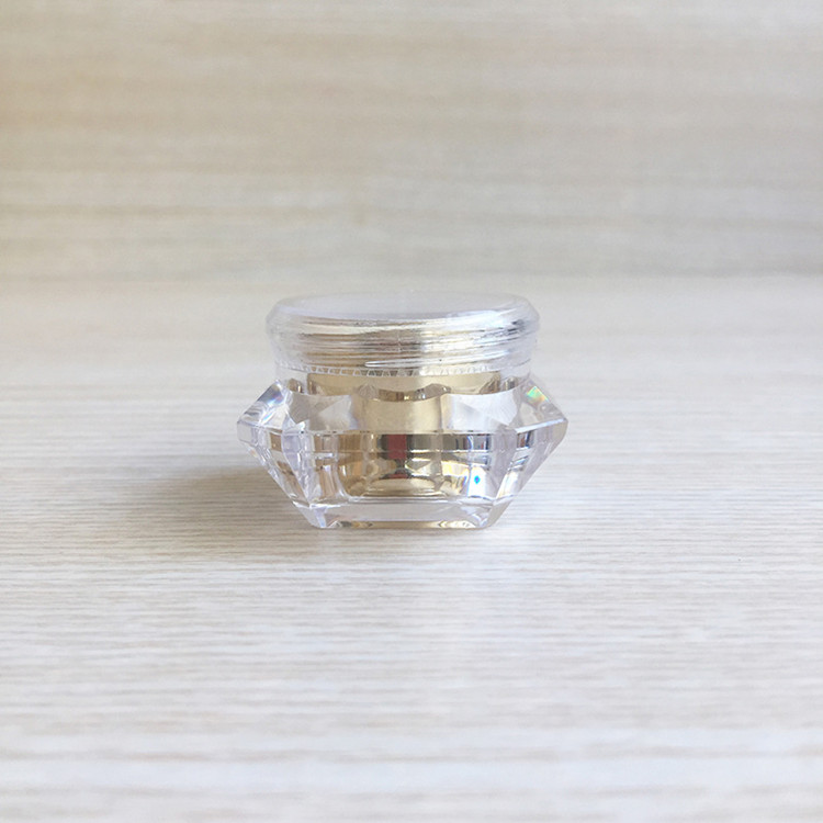 wholesale 10g plastic jar used for cosmetics oil,cosmetics high grade 10g plastic jar