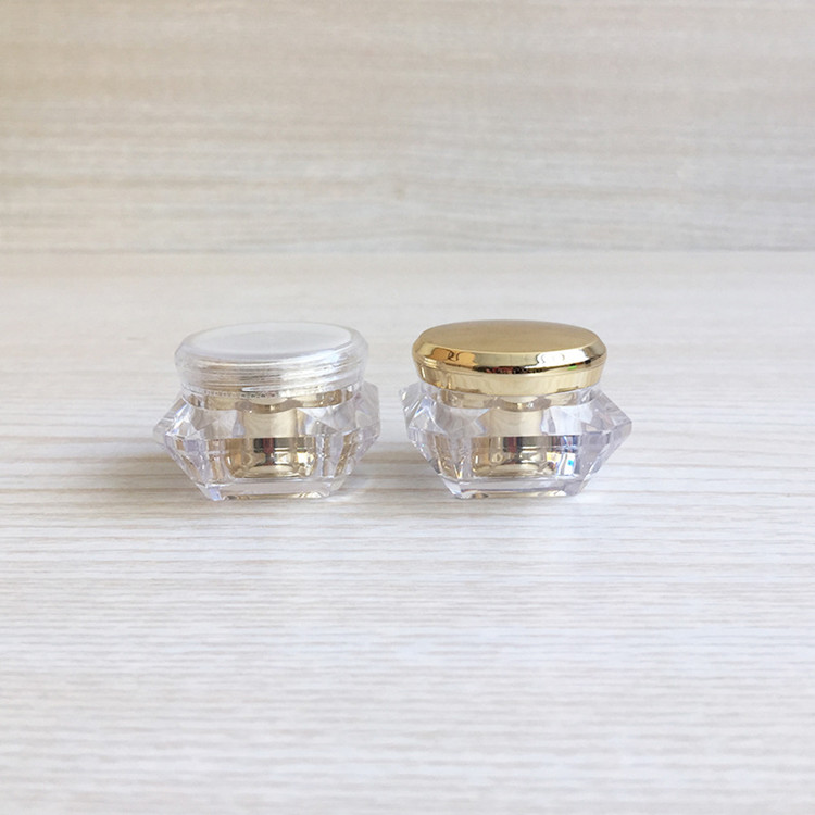 wholesale 10g plastic jar used for cosmetics oil,cosmetics high grade 10g plastic jar