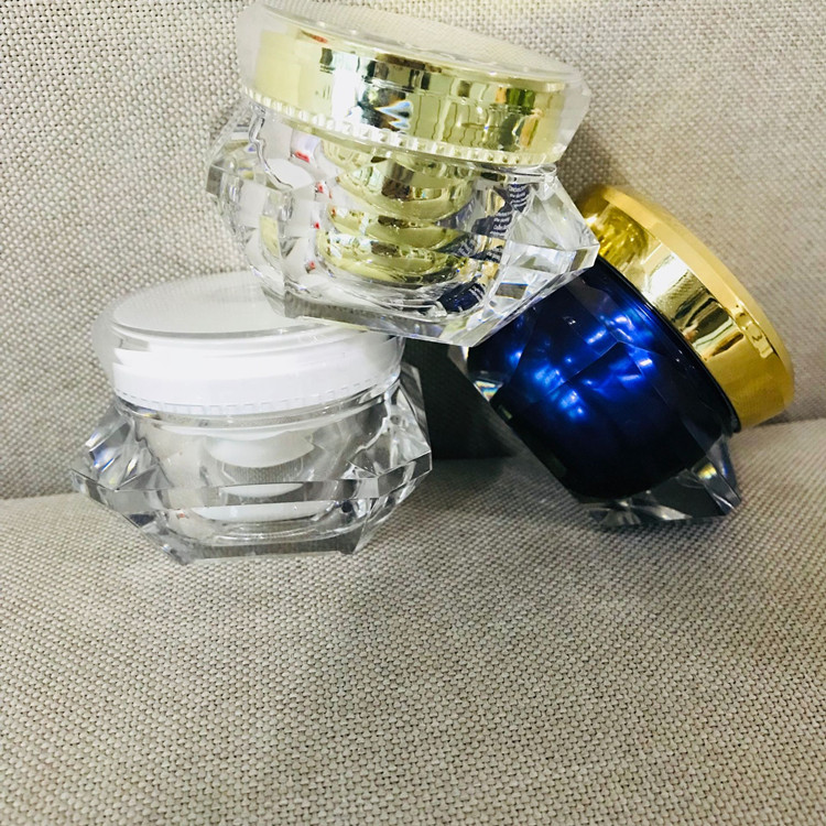 wholesale 10g plastic jar used for cosmetics oil,cosmetics high grade 10g plastic jar