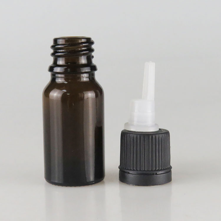 wholesale 10ml amber glass bottle for essential oil glass bottle e liquid bottle