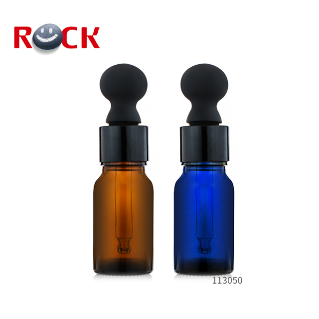 wholesale 10ml amber glass essential bottle with dropper