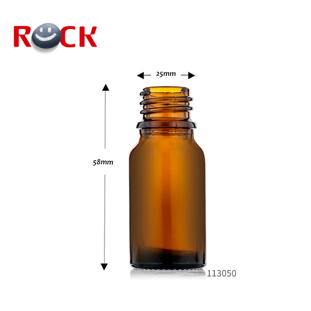 wholesale 10ml amber glass essential bottle with dropper