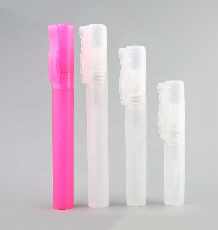 wholesale 10ml empty plastic mini perfume package 10 ml fine mist spray bottle cheap spray bottle 10ml pen perfume bottles