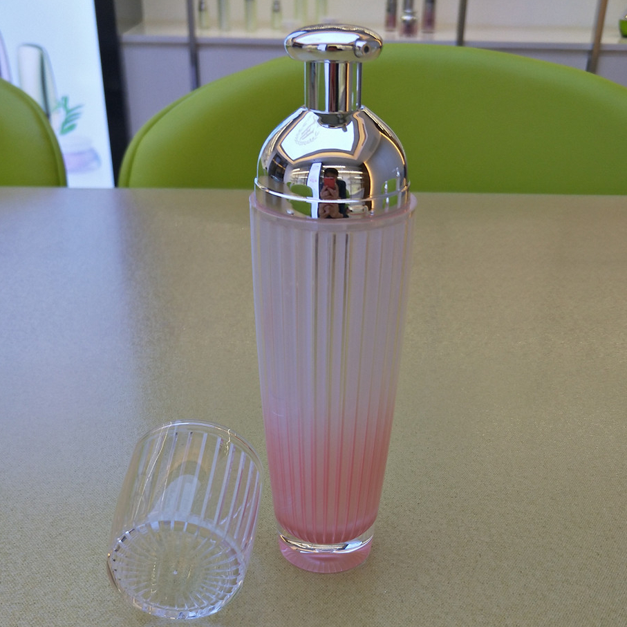 wholesale 15g 30g 50g Eco Friendly crystal acrylic cream cosmetic jars empty cream container