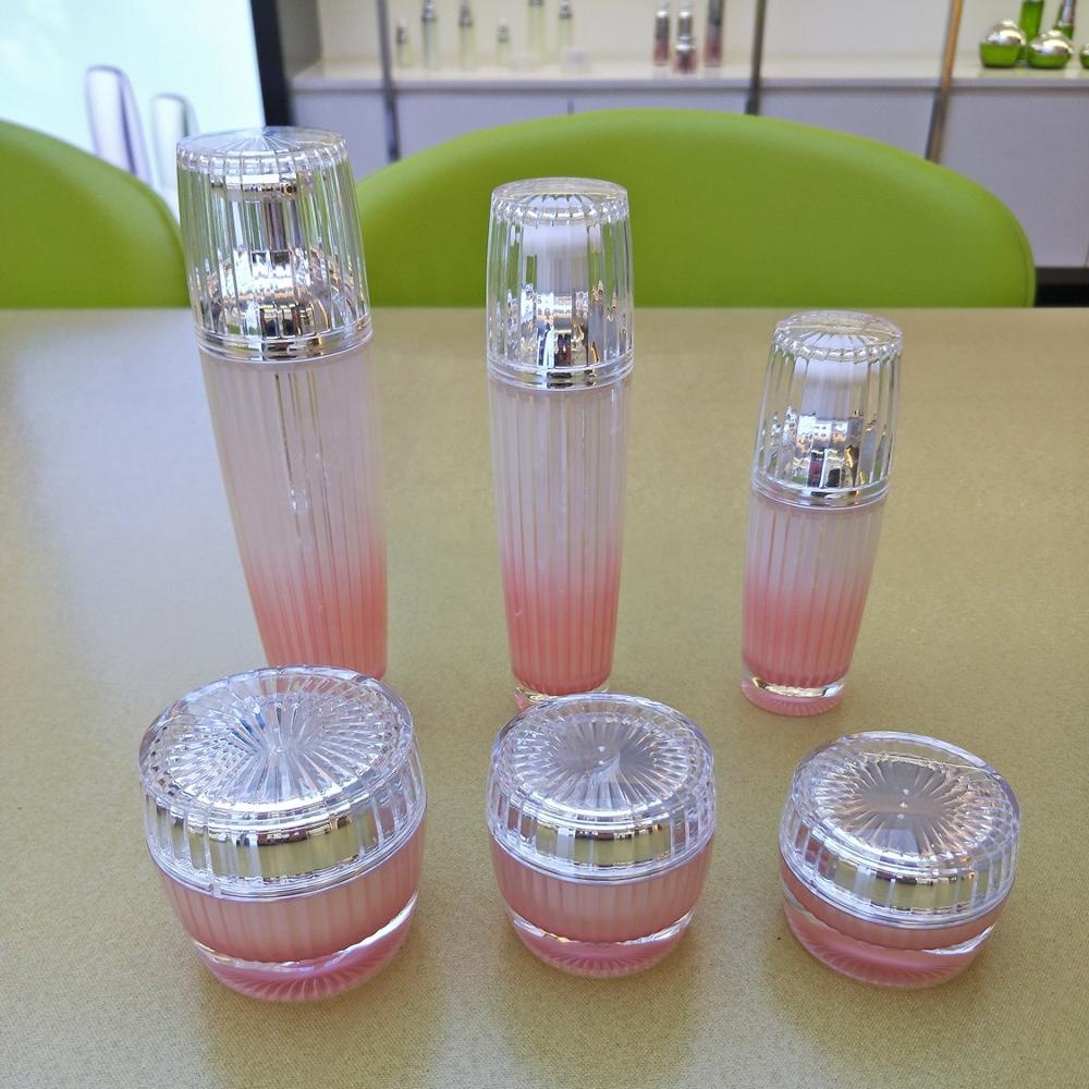 wholesale 15g 30g 50g Eco Friendly crystal acrylic cream cosmetic jars empty cream container