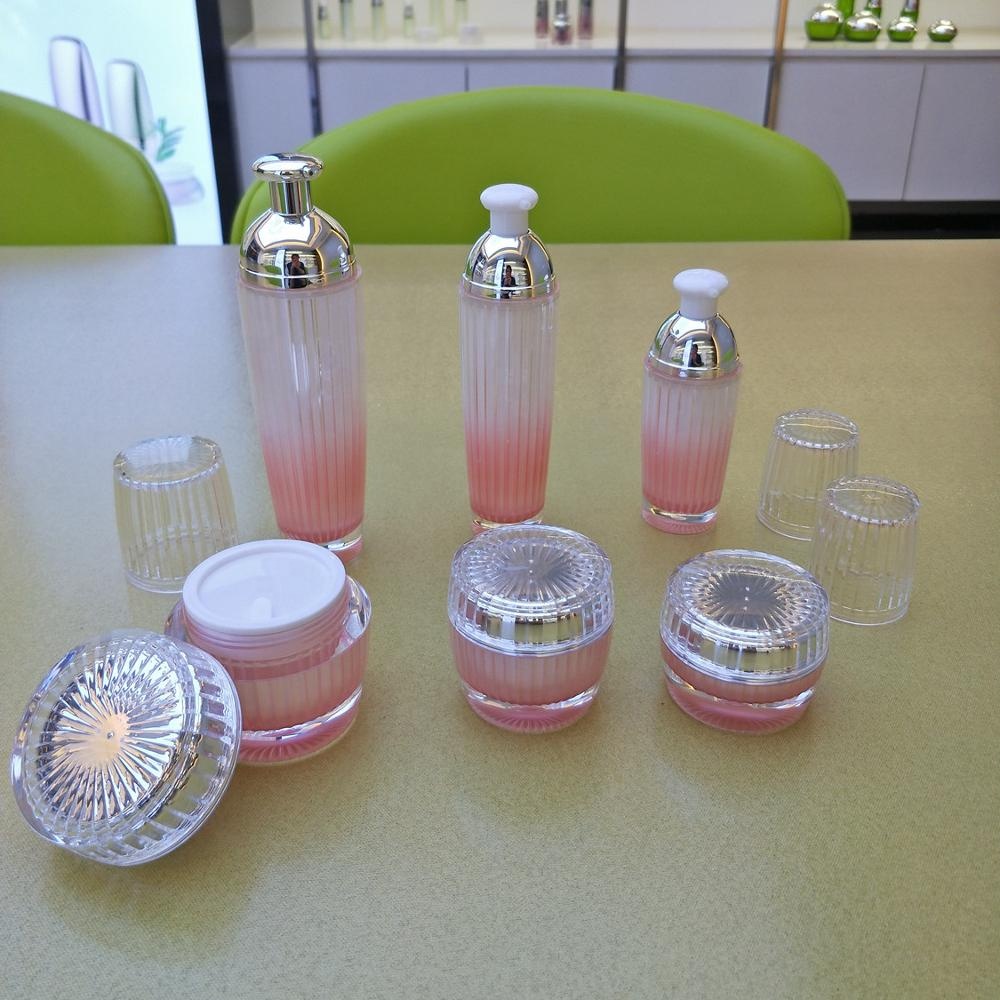 wholesale 15g 30g 50g Eco Friendly crystal acrylic cream cosmetic jars empty cream container