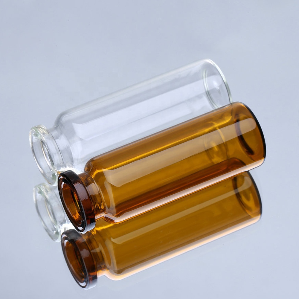 wholesale 1ml 2ml 3ml 5ml 10ml amber pharmaceutical tubular glass vial for steroid
