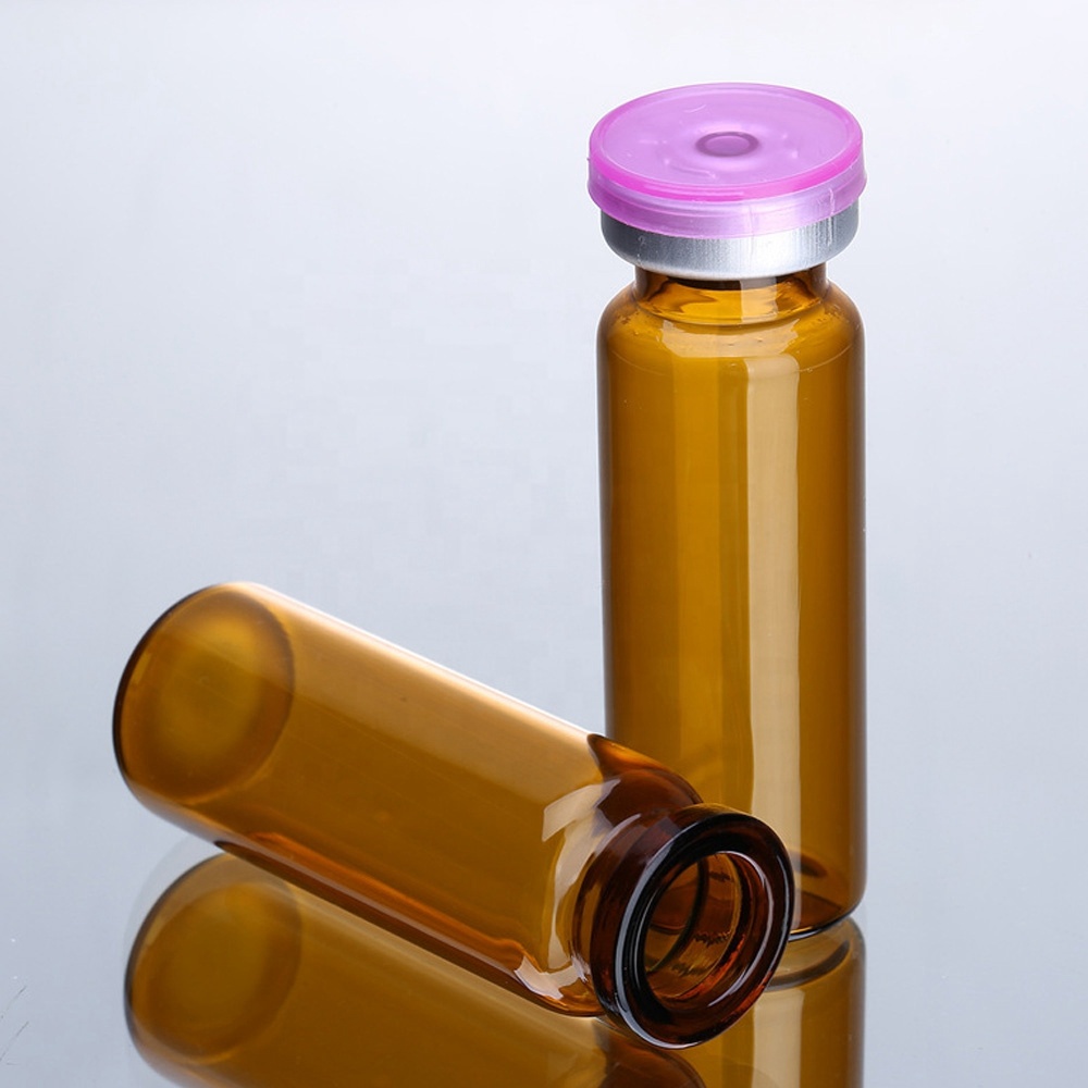 wholesale 1ml 2ml 3ml 5ml 10ml amber pharmaceutical tubular glass vial for steroid
