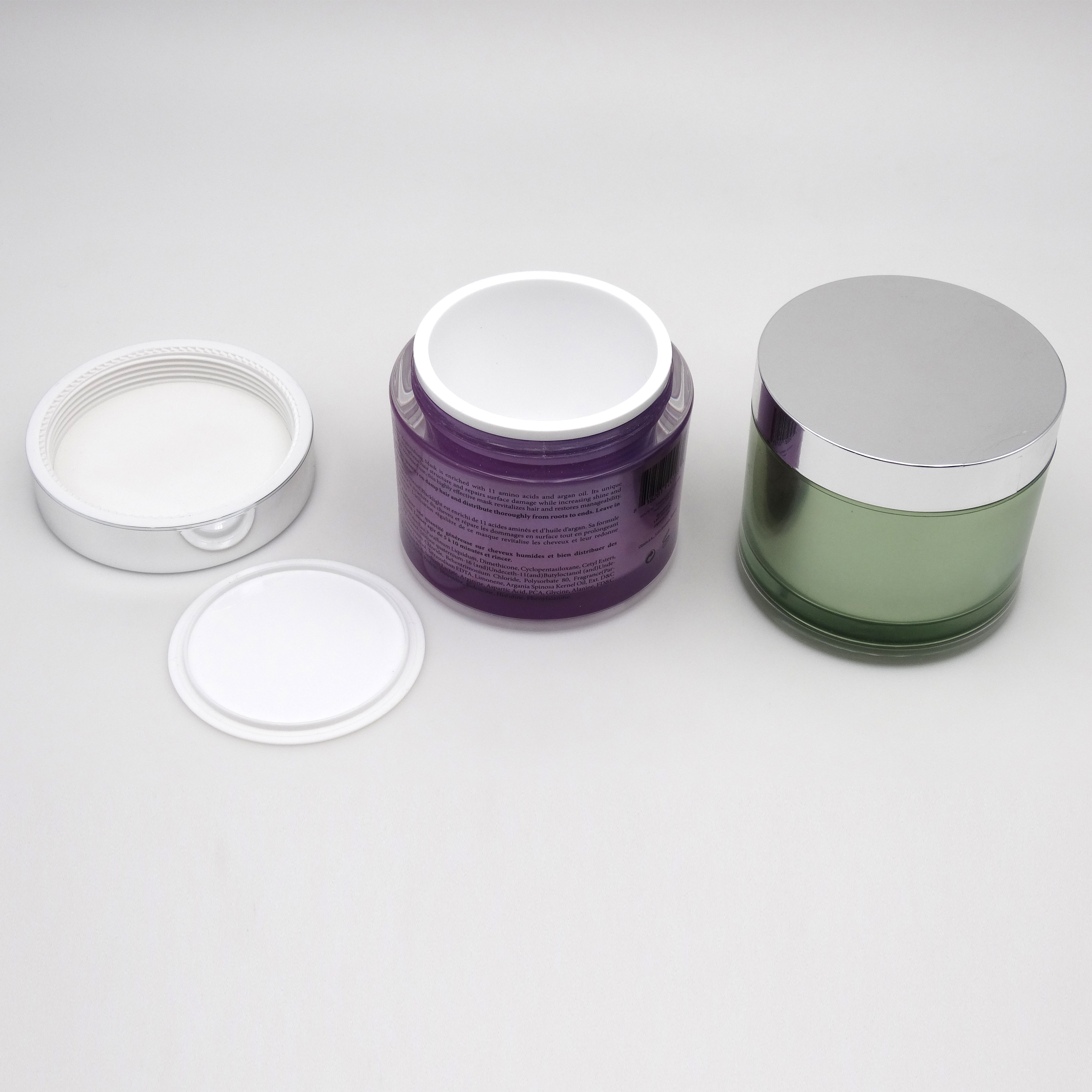 wholesale 200g 200ml acrylic round large acrylic cosmetic cream round jar packaging