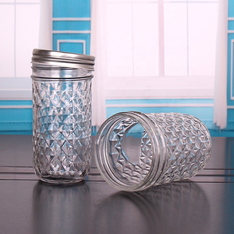wholesale 200ml 330ml 450ml food glass storage container with lid