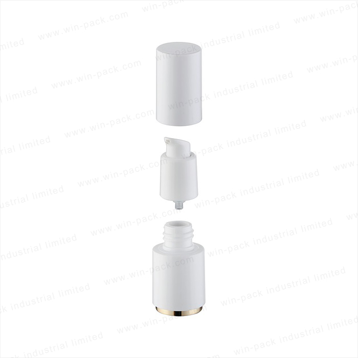 wholesale 30g 50g 40ml 100ml 120ml cosmetic white glass bottle sets glass jar for skincare face cream lotion bottle