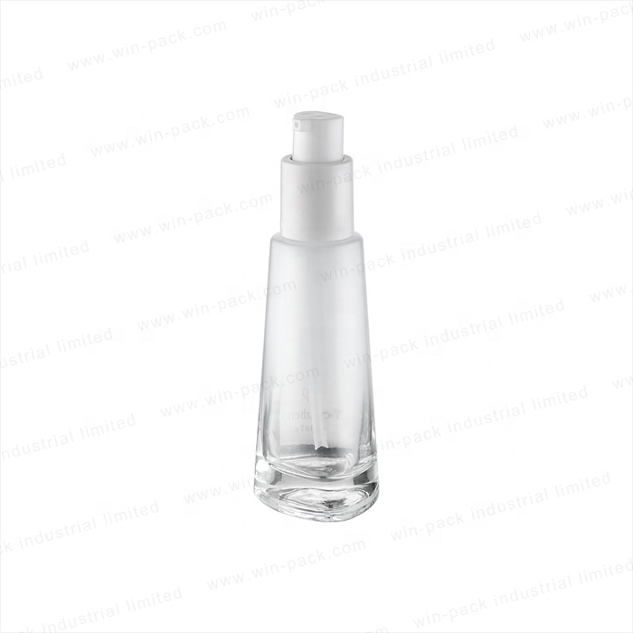 wholesale 30g 50g 40ml cosmetic glass bottle sets glass jar for skincare face cream lotion bottle