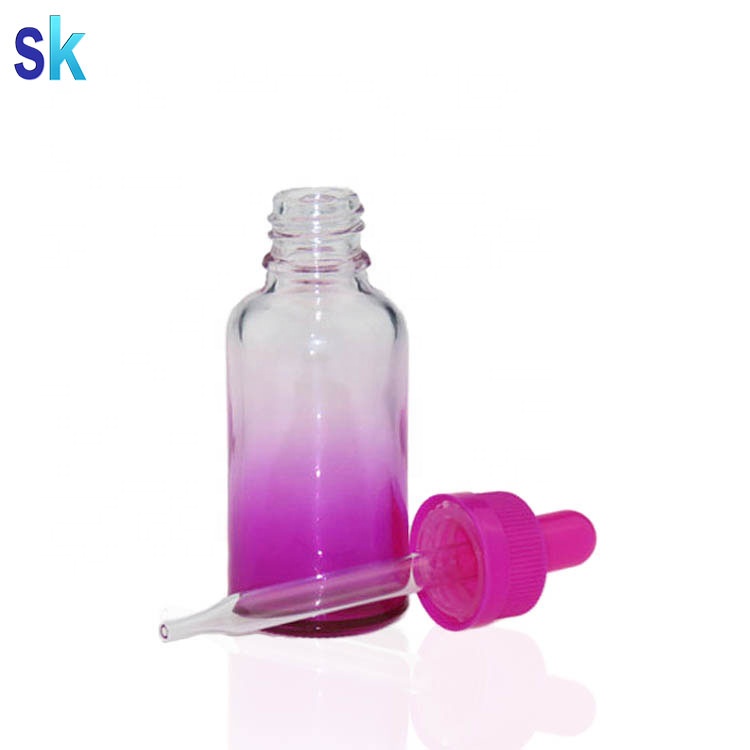 wholesale 30ml 50ml 100ml round frasco gotero graduated glass bottle wit dropper pipette