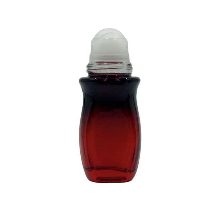 wholesale 30ml 50ml roller ball bottle empty skin roll on deodorant bottle with cap