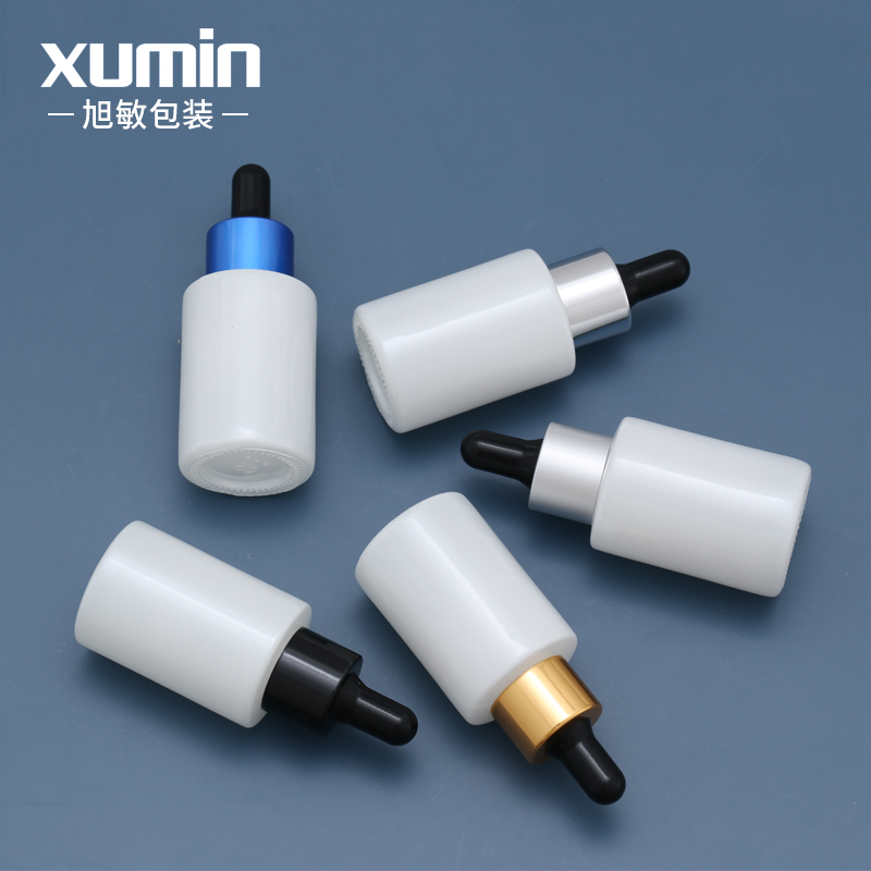 wholesale 30ml white dropper bottle packaging with essential oil bottle