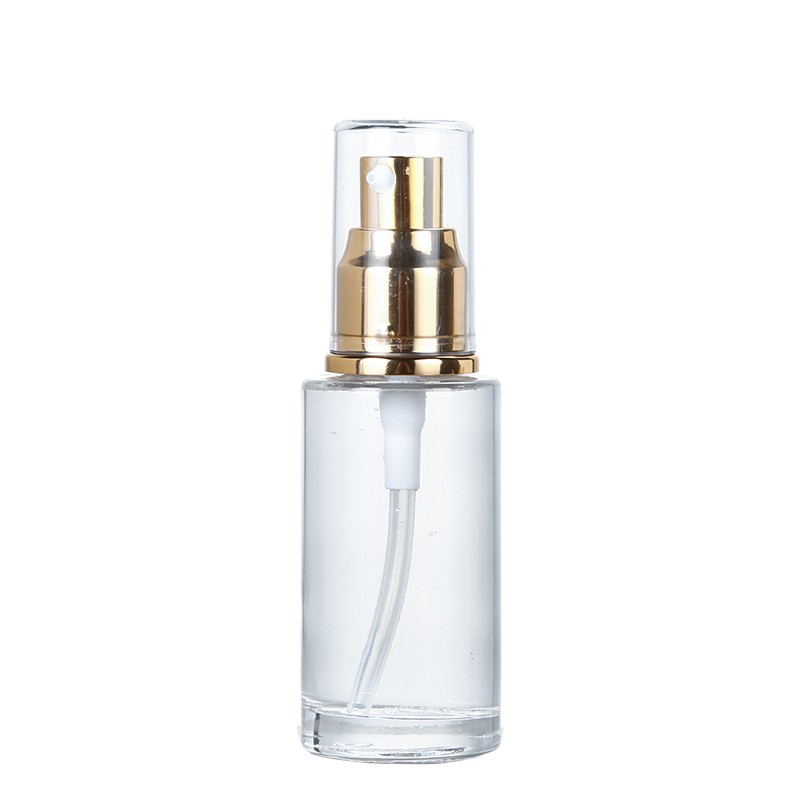 wholesale 40ml cosmetic glass bottle sets glass jar for skincare face cream lotion bottle