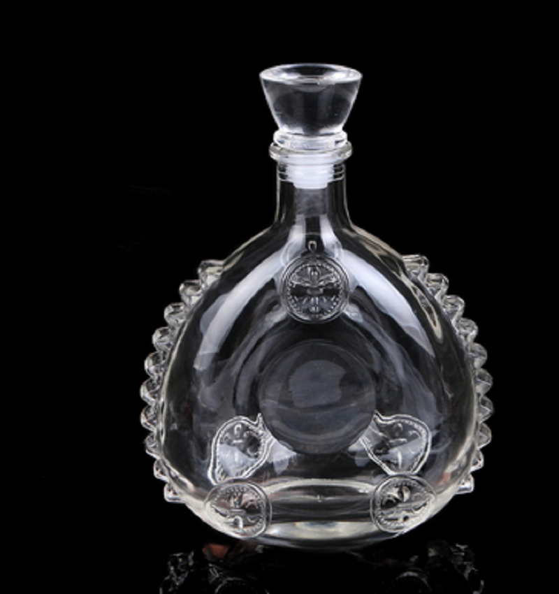 wholesale 450ml top grade red wine glass bottle XO beer white spirit bottle