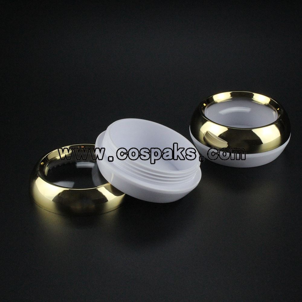 wholesale 45ml New Arrival Plastic Cream Pot | 45g Beauty Capsule Container | 45ml Loose Powder Empty Cosmetic Packaging