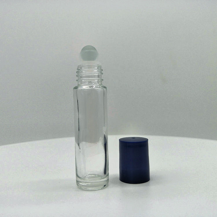 wholesale 5 ml 10 ml Roll On Glass Perfume Bottle Empty Thin Glass Roller Ball Essential Oil Bottle