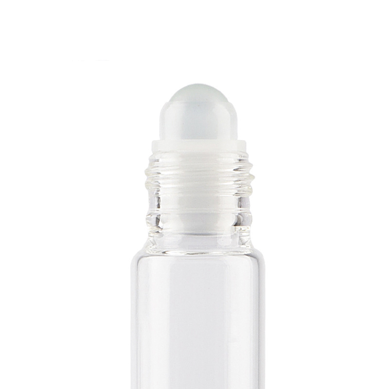 wholesale 5 ml Roll On Glass Perfume Bottle Empty Thin Glass Roller Ball Essential Oil Bottle