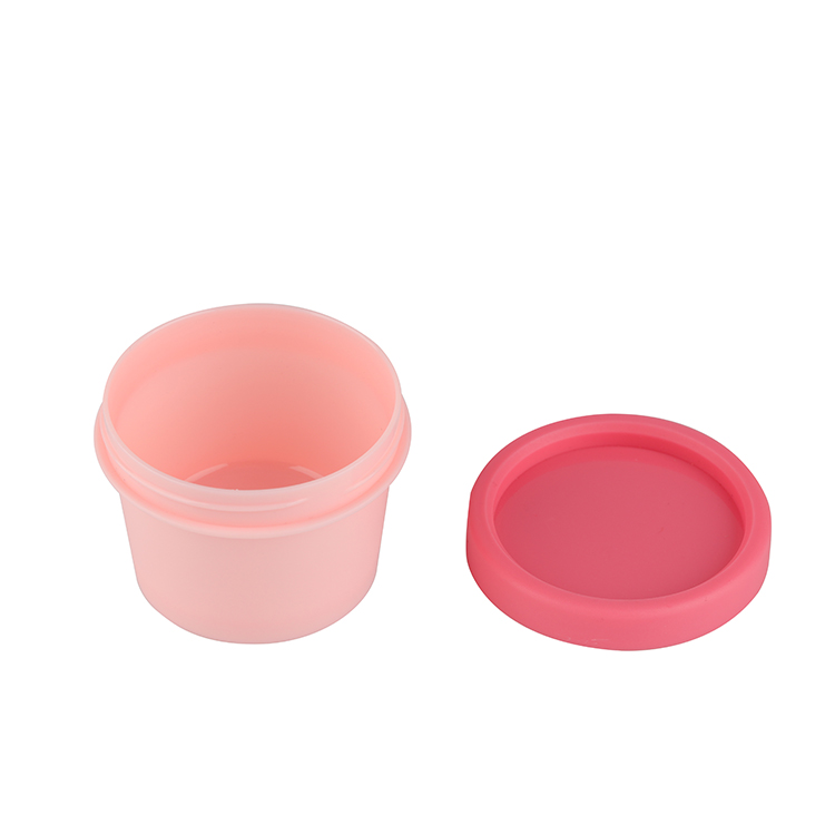 wholesale 50Ml packaging luxury PET cosmetic skin care empty cream jar