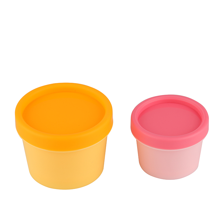 wholesale 50Ml packaging luxury PET cosmetic skin care empty cream jar