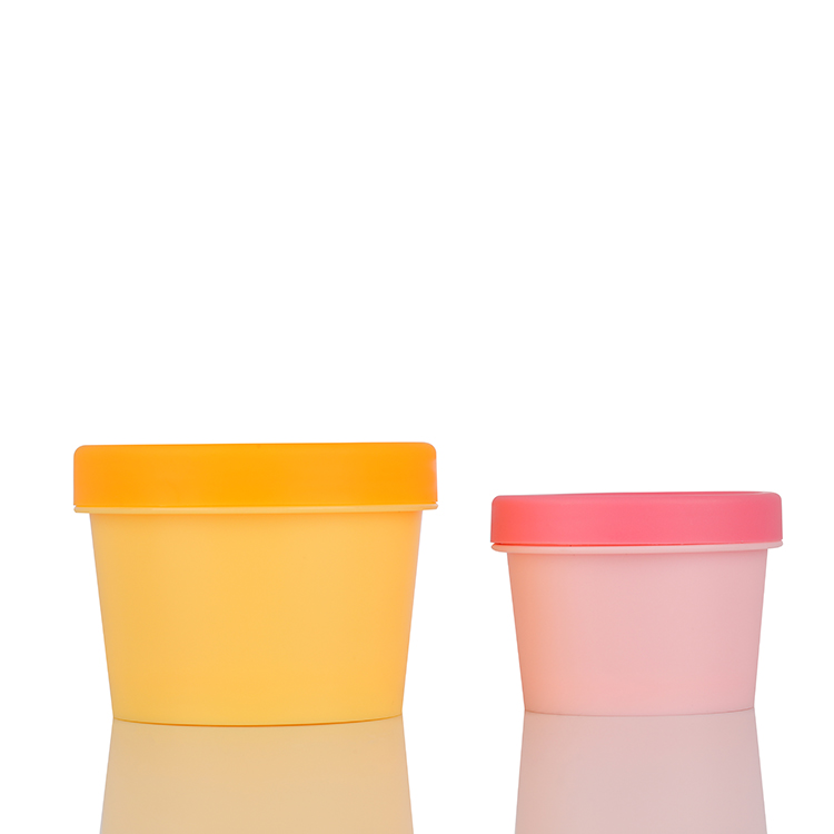 wholesale 50Ml packaging luxury PET cosmetic skin care empty cream jar