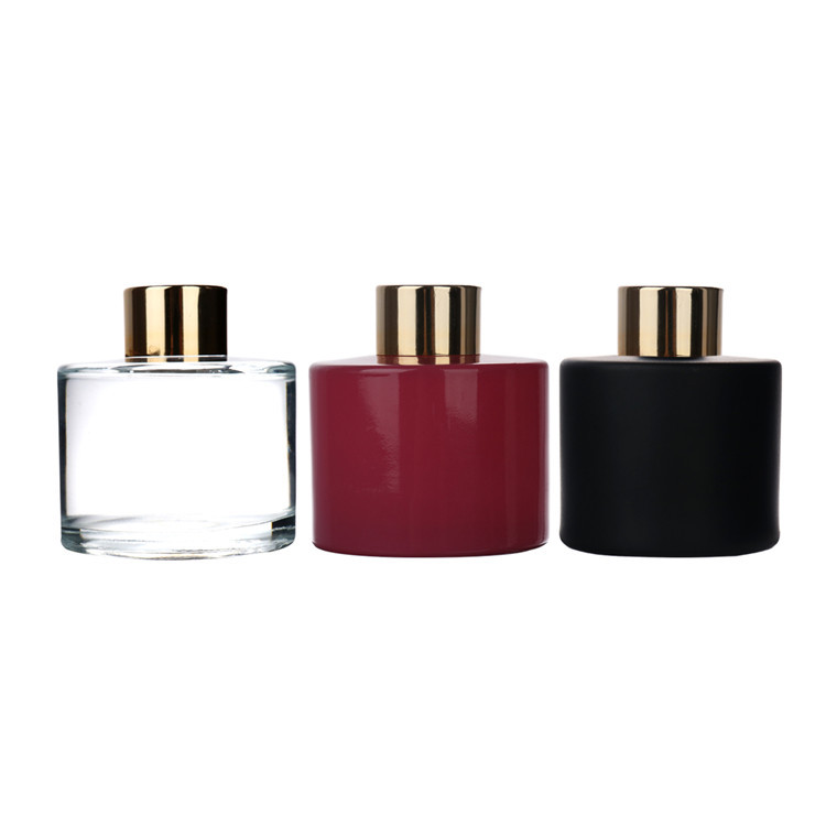 wholesale 50ml 100ml 150ml 200ml round empty Aromatherapy reed diffuser glass bottle