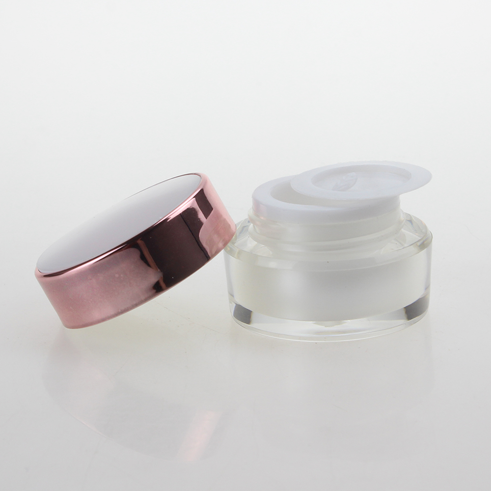 wholesale 5g small acrylic cream jar 5g cosmetic packaging, eye cream or body cream