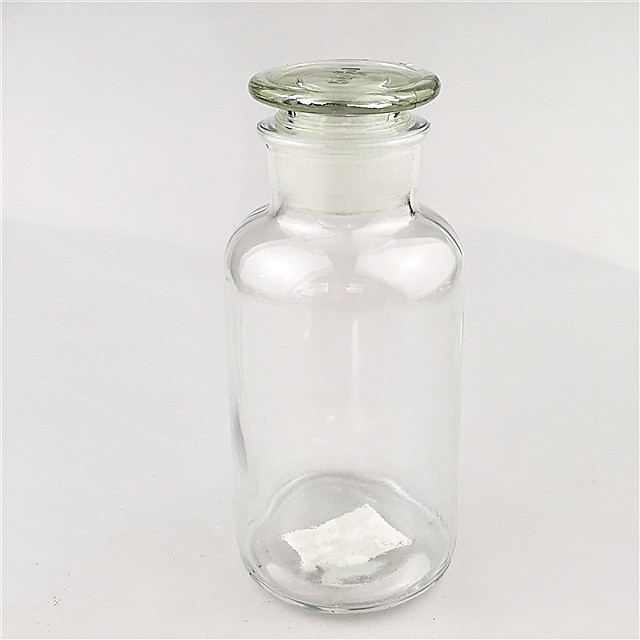 wholesale 60ml 125ml 250ml 500ml 1000ml clear chemical glass reagent bottle Laboratory Bottle,