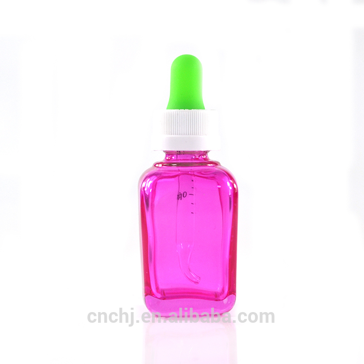 wholesale 60ml 30ml frosted matte square white glass dropper bottle for essential oil