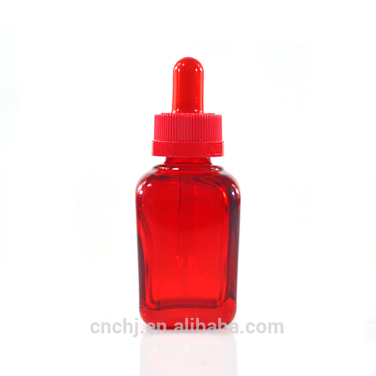 wholesale 60ml 30ml frosted matte square white glass dropper bottle for essential oil