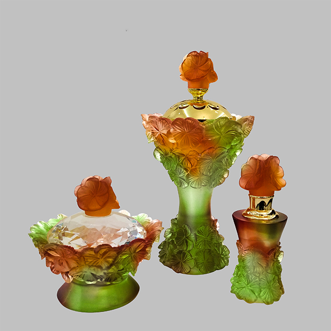 wholesale Arab Glass Oil dropper Bottles 6ml liuli Perfume Bottle for wedding gifts