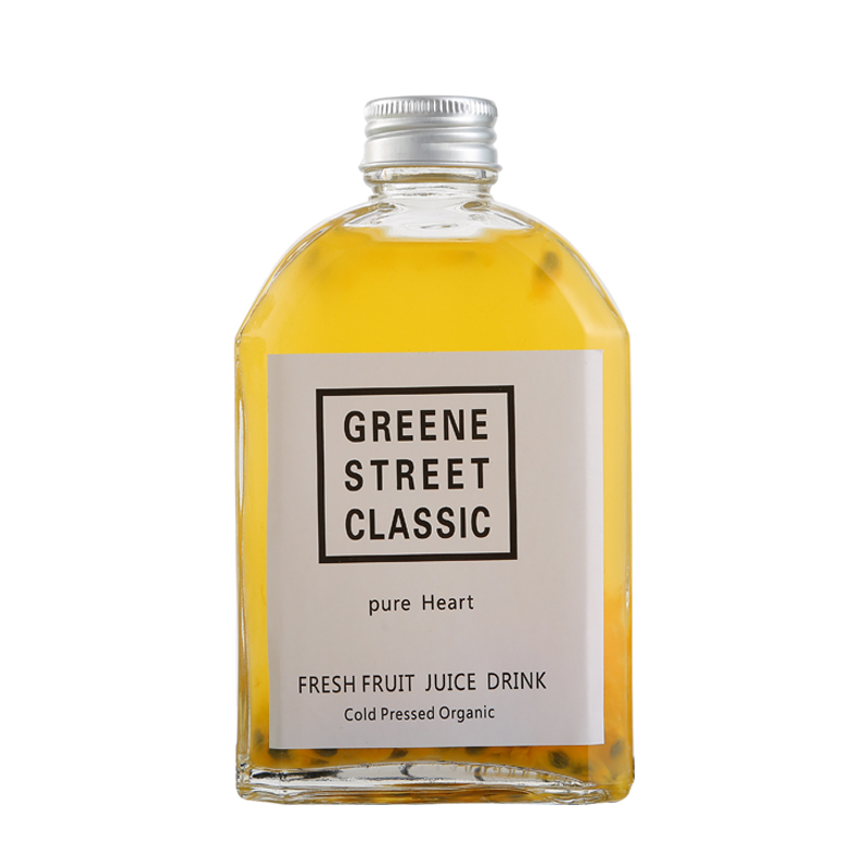 wholesale Beverage Packaging Bottle Flat Glass Bottle 350Ml Juice Glass Bottle 300 Ml