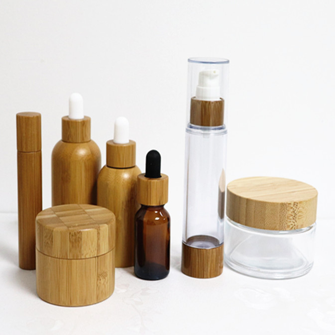 wholesale CBD Oil Tincture Drops 30ml bamboo glass bottle with graduated pipette for cbd oil