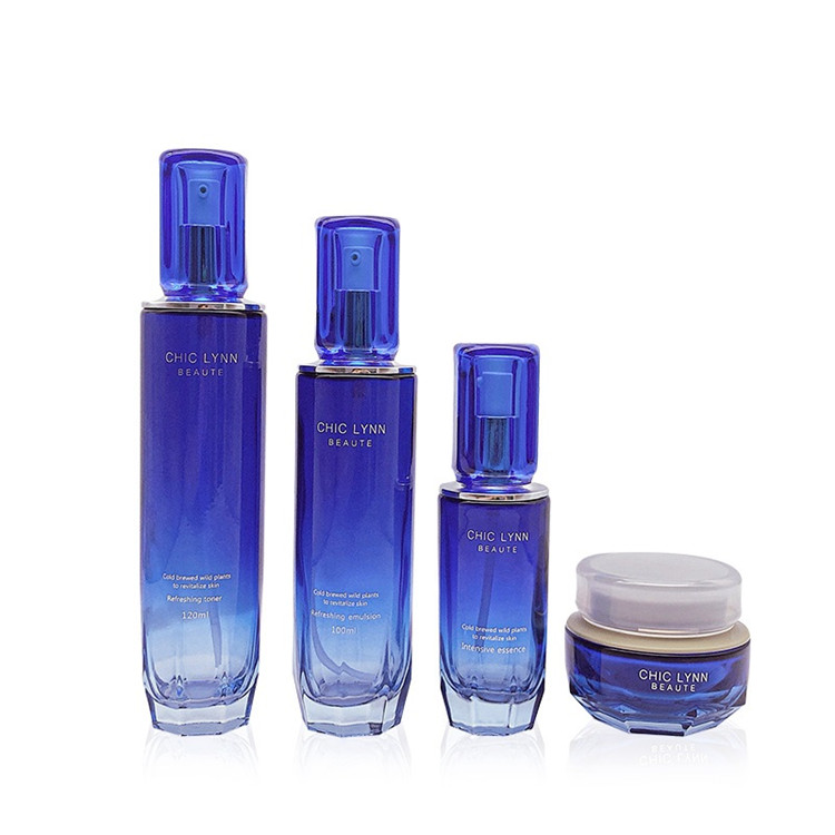 wholesale CPB 100ml Cle de Peau Beaute glass bottle for cosmetics oil,100ml cpb Cle de Peau Beaute glass cosmetics oil bottle