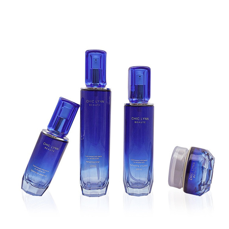 wholesale CPB 100ml Cle de Peau Beaute glass bottle for cosmetics oil,100ml cpb Cle de Peau Beaute glass cosmetics oil bottle