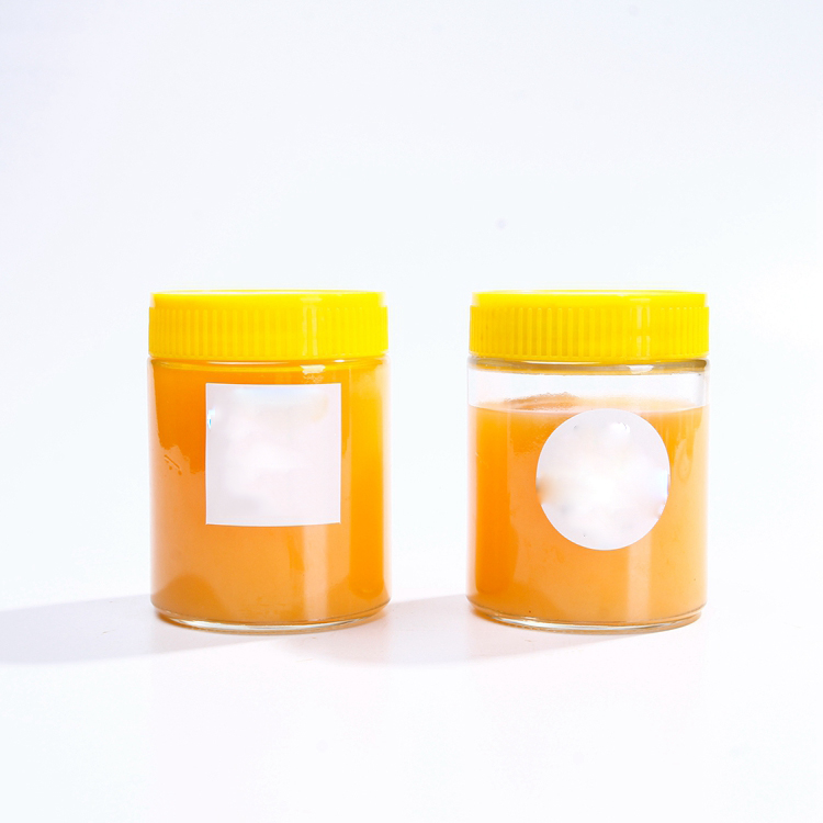 wholesale Clear 30ml 50ml 80ml mini Canning Glass Jam Jars Regular Round Honey Glass Jar with Plastic Lids