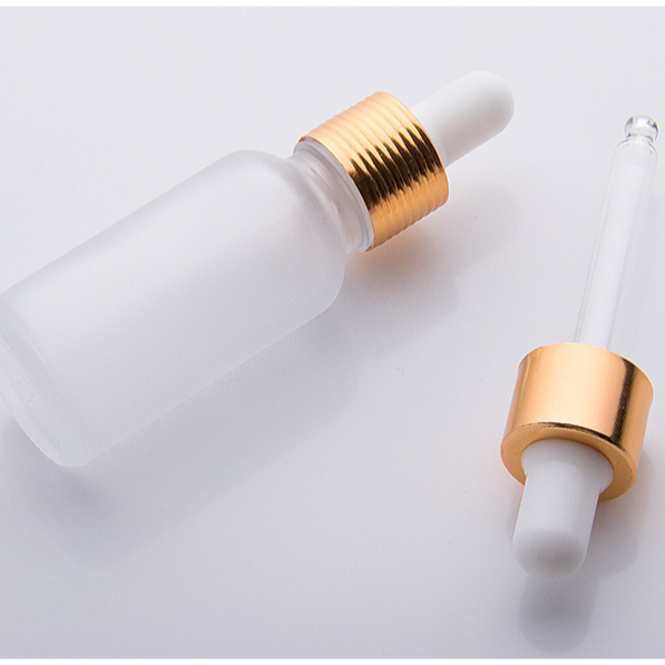 wholesale Color Essential Oil 30ml Frosted Glass Dropper Bottle