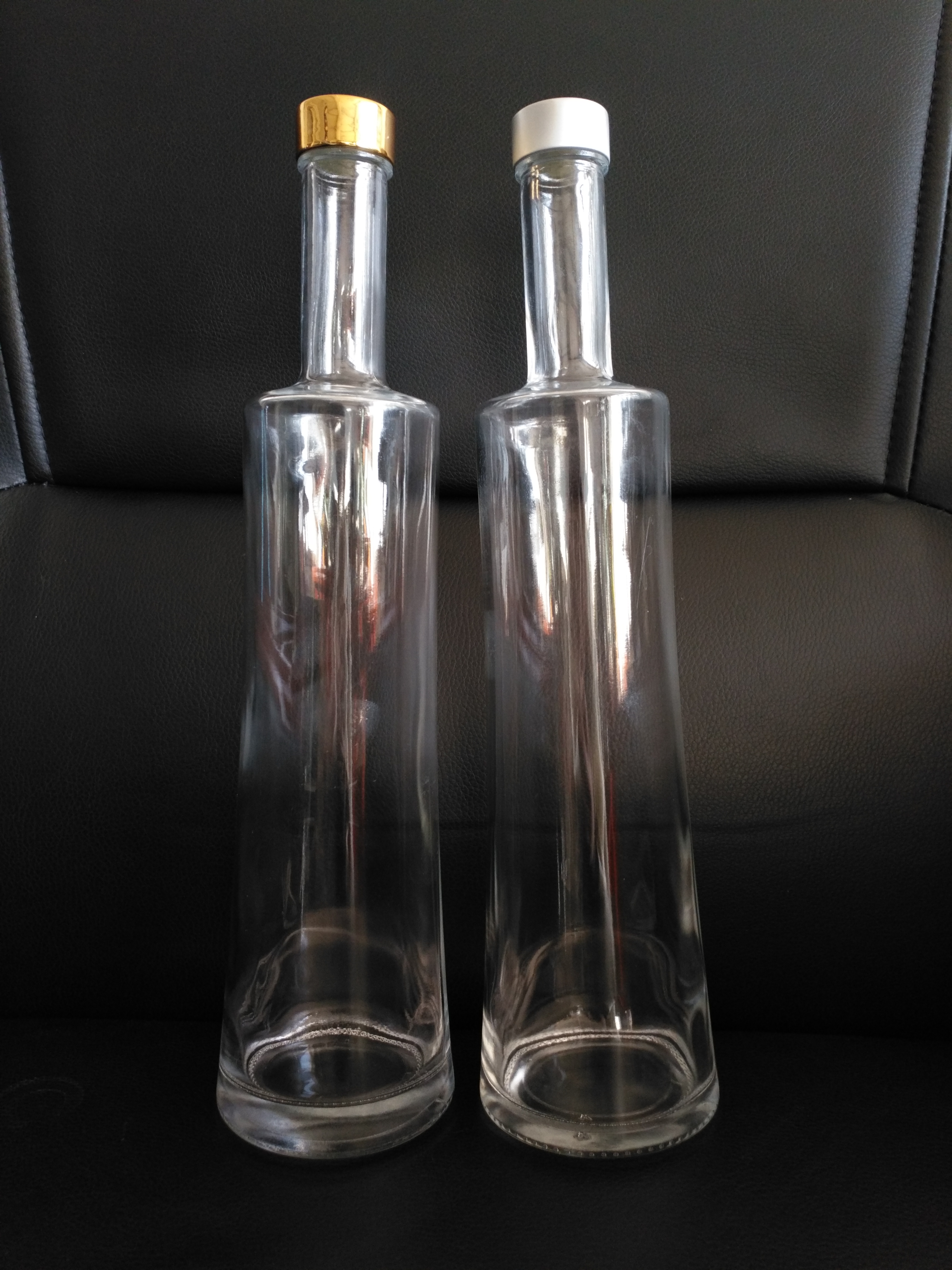 wholesale Custom 750ml vodka with private label Empty Glass Bottle