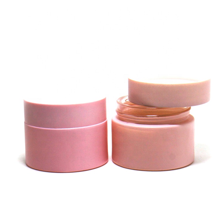 wholesale Custom10g 30g 50g 100g Glass Jars Cosmetic Containers for face cream