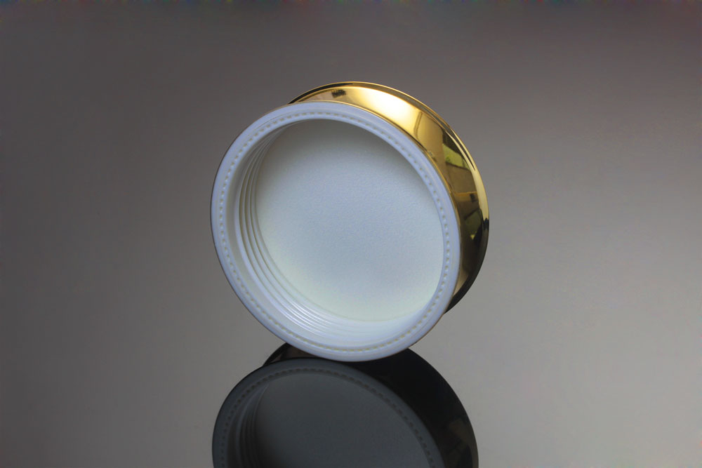 wholesale JA201 50ml acrylic jar for cosmetics, 50 g acrylic cosmetic jars wholesale,plastic empty golden beauty cream container